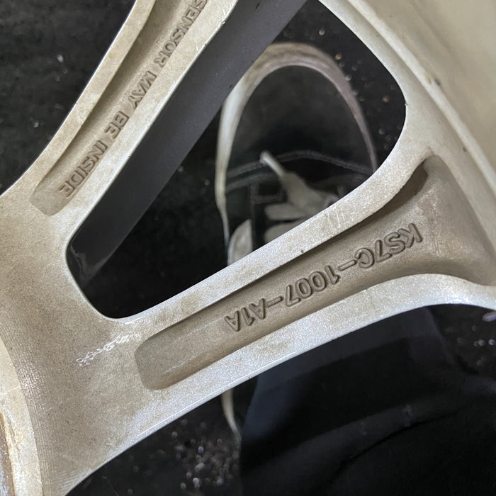 17" FUSION 19 17x7.5, aluminum, 10 spoke , w/flared spoke ends, Original OEM Wheel Rim