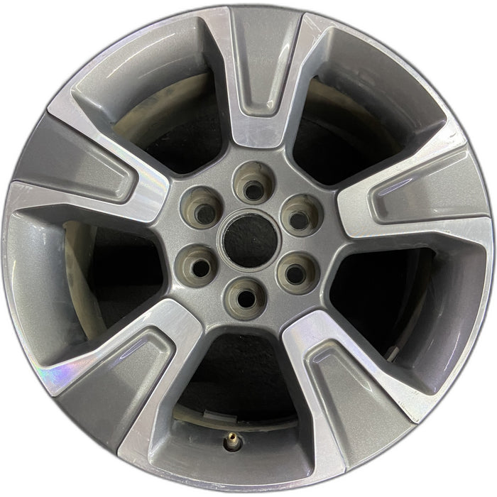 17" COLORADO 15-16 17x8, , opt R28 Original OEM Wheel Rim - Front View