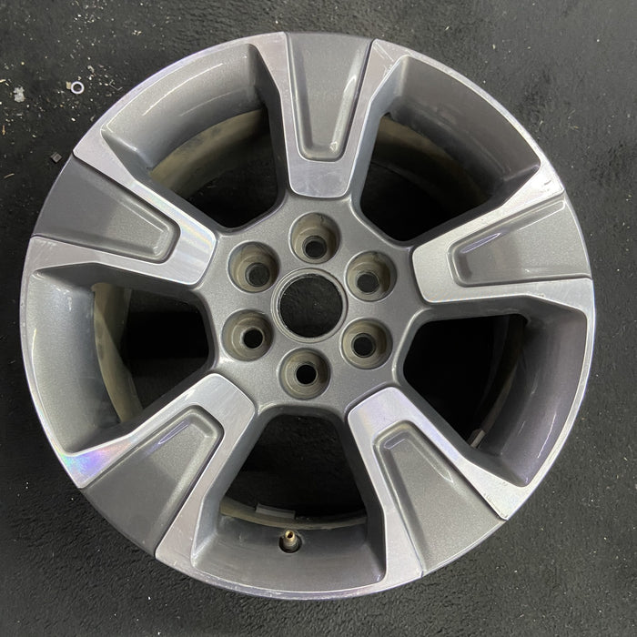 17" COLORADO 15-16 17x8, , opt R28 Original OEM Wheel Rim - Angle View