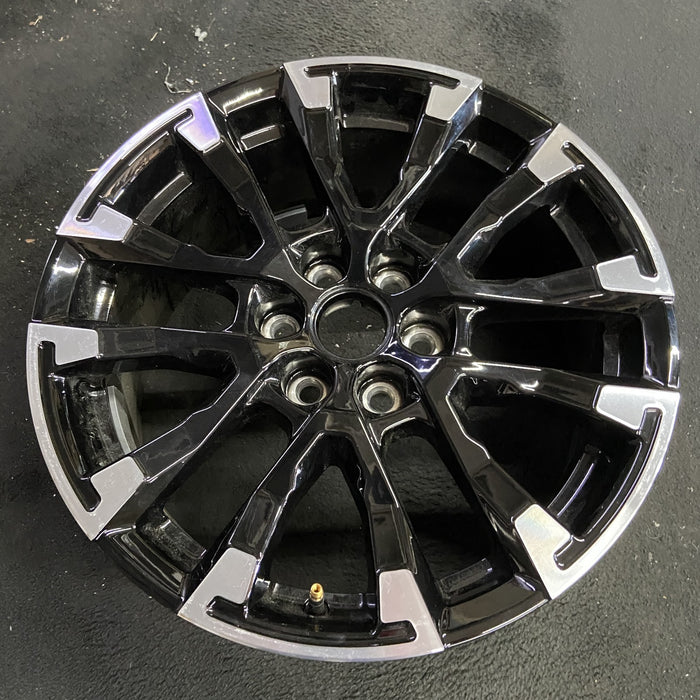 18" TRAVERSE 24 , 18x7.5, gloss black Original OEM Wheel Rim - Side Profile