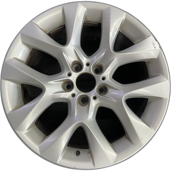 19" BMW X5 11-13 19x9 , 5 spoke, Y spoke, lug inside of spoke Original OEM - Front View