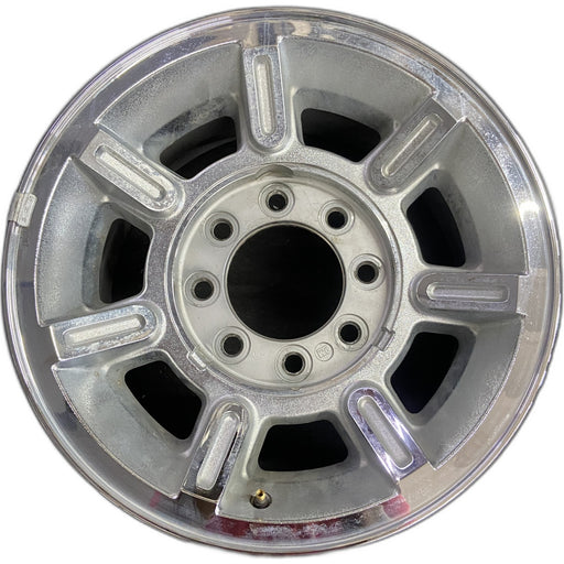 17" HUMMER H2 04-05 , chrome finish Original OEM Wheel Rim - Front View