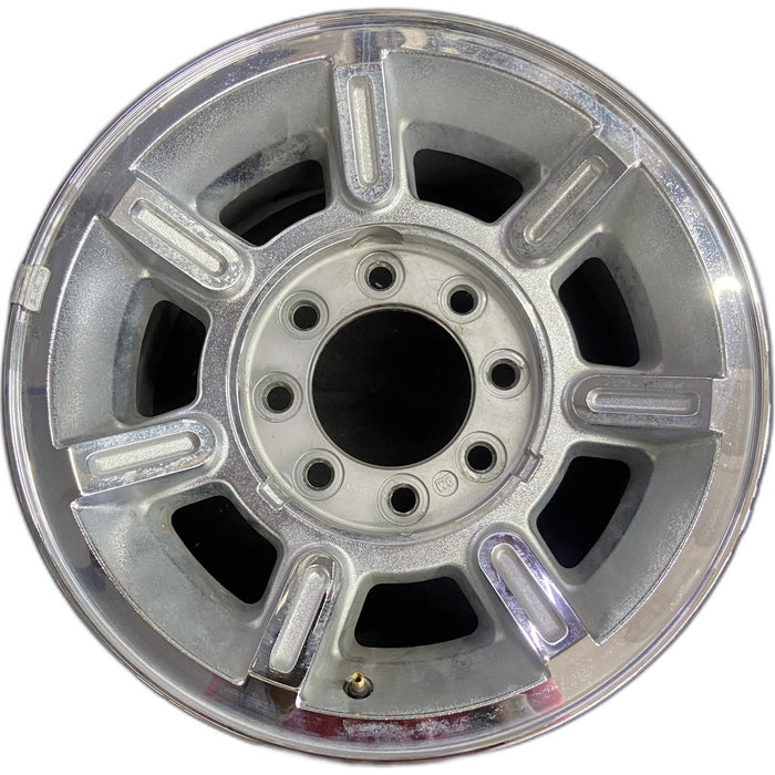 17" HUMMER H2 04-05 , chrome finish Original OEM Wheel Rim - Front View