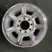 17" HUMMER H2 04-05 , chrome finish Original OEM Wheel Rim - Angle View