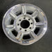 17" HUMMER H2 04-05 , chrome finish Original OEM Wheel Rim - Side Profile