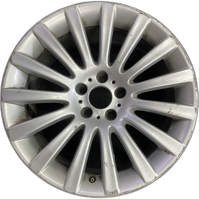 19" BMW 535i GT 10-17 19x8.5 , 15 spoke, flared end spoke Original OEM Wheel Rim - Front View