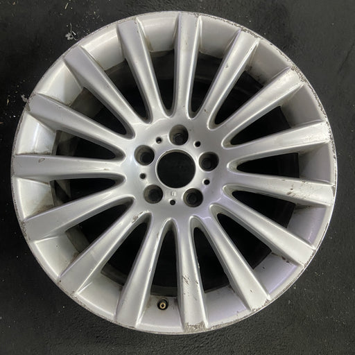 19" BMW 535i GT 10-17 19x8.5 , 15 spoke, flared end spoke Original OEM Wheel Rim - Angle View