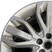 21" RANGE ROVER SPORT 14-15 21x9.5 alloy 15 spoke silver Original OEM Wheel Rim - Angle View