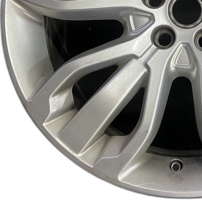 21" RANGE ROVER SPORT 14-15 21x9.5 alloy 15 spoke silver Original OEM Wheel Rim - Back View