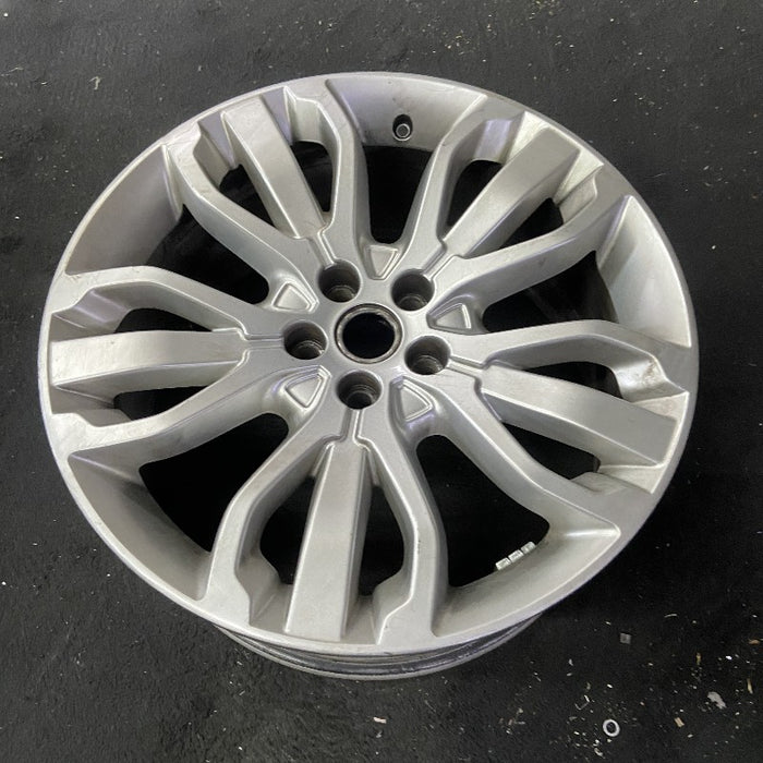 21" RANGE ROVER SPORT 14-15 21x9.5 alloy 15 spoke silver Original OEM Wheel Rim - View 8