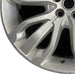 21" RANGE ROVER SPORT 14-15 21x9.5 alloy 15 spoke silver Original OEM Wheel Rim - Back View