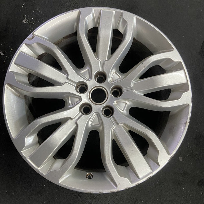 21" RANGE ROVER SPORT 14-15 21x9.5 alloy 15 spoke silver Original OEM Wheel Rim - Additional View
