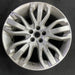 21" RANGE ROVER SPORT 14-15 21x9.5 alloy 15 spoke silver Original OEM Wheel Rim - Front View