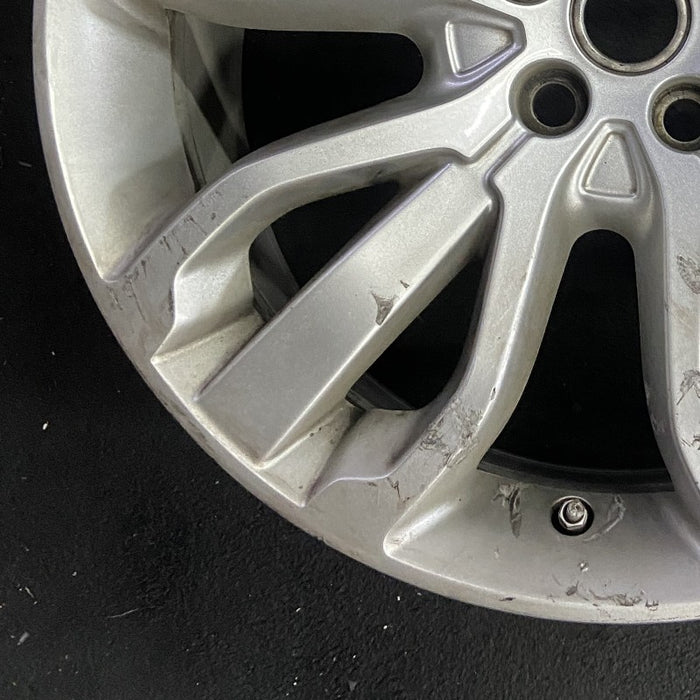 21" RANGE ROVER SPORT 14-15 21x9.5 alloy 15 spoke silver Original OEM Wheel Rim - Additional View