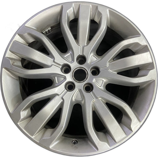 21" RANGE ROVER SPORT 14-15 21x9.5 alloy 15 spoke silver Original OEM Wheel Rim - Front View