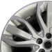 21" RANGE ROVER SPORT 14-15 21x9.5 alloy 15 spoke silver Original OEM Wheel Rim - Angle View