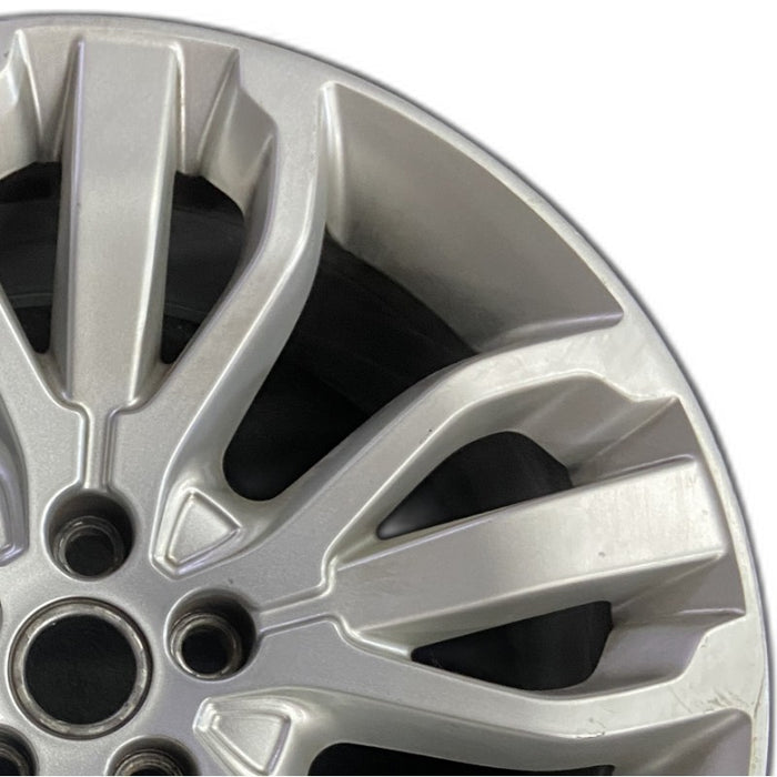 21" RANGE ROVER SPORT 14-15 21x9.5 alloy 15 spoke silver Original OEM Wheel Rim - Side Profile