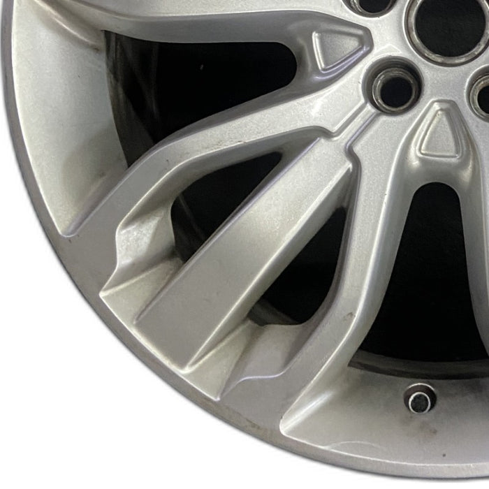 21" RANGE ROVER SPORT 14-15 21x9.5 alloy 15 spoke silver Original OEM Wheel Rim - Back View