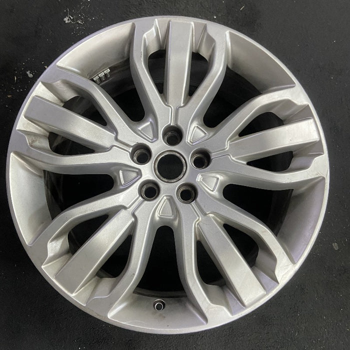 21" RANGE ROVER SPORT 14-15 21x9.5 alloy 15 spoke silver Original OEM Wheel Rim - Additional View