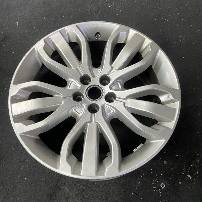 21" RANGE ROVER SPORT 14-15 21x9.5 alloy 15 spoke silver Original OEM Wheel Rim - View 8