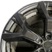 21" X7 19-20 21x9.5 5 spoke Y spoke black Original OEM Wheel Rim - Angle View