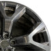 21" X7 19-20 21x9.5 5 spoke Y spoke black Original OEM Wheel Rim - Side Profile
