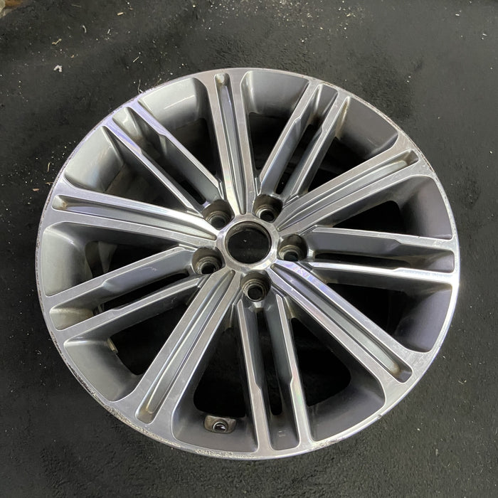 18" G80 18-20 18x8 Original OEM Wheel Rim - Side Profile