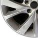 17" VELOSTER 16 17x7 Original OEM Wheel Rim - Back View
