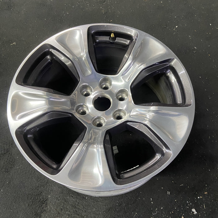 20" DODGE 1500 PICKUP 19-21 , 20x9, , 5 spoke, opt WRB Original OEM Wheel Rim - Close-Up Detail