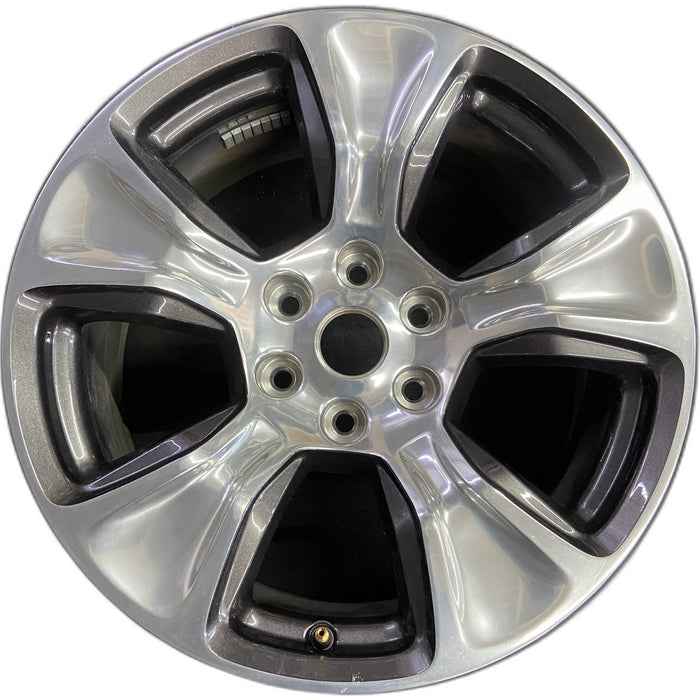 20" DODGE 1500 PICKUP 19-21 , 20x9, , 5 spoke, opt WRB Original OEM Wheel Rim - Front View