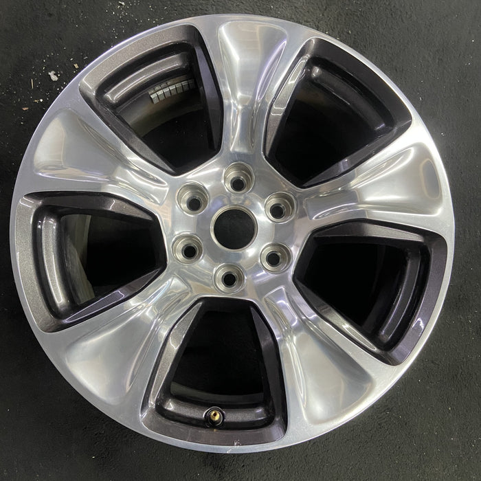 20" DODGE 1500 PICKUP 19-21 , 20x9, , 5 spoke, opt WRB Original OEM Wheel Rim - Angle View