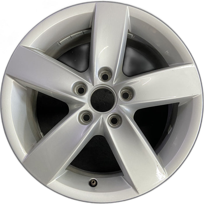 16" JETTA 11 City , , 16x6.5, alloy, 5 spoke Original OEM Wheel Rim - Front View