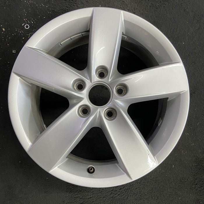 16" JETTA 11 City , , 16x6.5, alloy, 5 spoke Original OEM Wheel Rim - Angle View