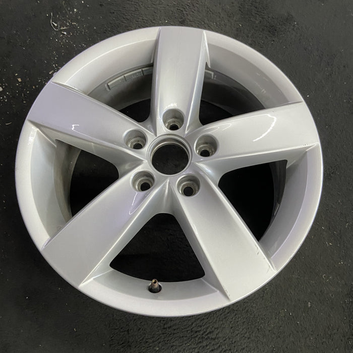 16" JETTA 11 City , , 16x6.5, alloy, 5 spoke Original OEM Wheel Rim - Side Profile