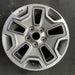 17" WRANGLER 13 17x7.5 10 hole w/machined accent gray Original OEM Wheel Rim - Additional View
