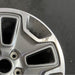 17" WRANGLER 13 17x7.5 10 hole w/machined accent gray Original OEM Wheel Rim - Close-Up Detail