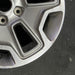 17" WRANGLER 13 17x7.5 10 hole w/machined accent gray Original OEM Wheel Rim - Back View