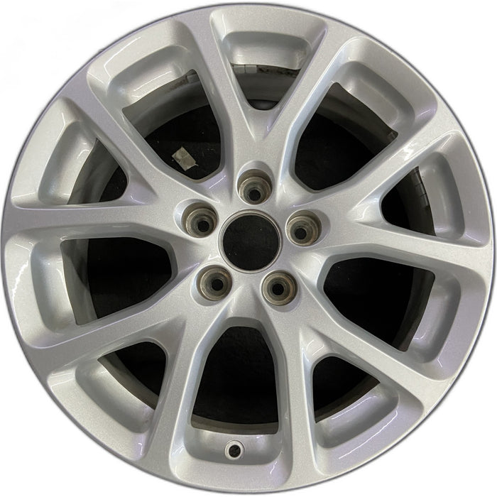 17" CHEROKEE 14-17 17x7, aluminum Original OEM Wheel Rim - Front View