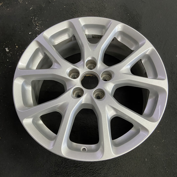 17" CHEROKEE 14-17 17x7, aluminum Original OEM Wheel Rim - Side Profile
