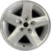 17" WRANGLER 07-08 17x7.5, machined finish Original OEM Wheel Rim - Front View