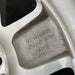 17" WRANGLER 07-08 17x7.5, machined finish Original OEM Wheel Rim - Back View