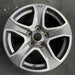 17" WRANGLER 18 VIN X , 17x7.5, , aluminum, straight spoke, w/o recessed outer - Angle View