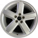 18" COMPASS 11-12 18x7, , single spoke , silver Original OEM Wheel Rim - Front View