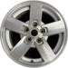 17" COMMANDER 06-08 17x7.5, aluminum, 5 spoke, spokes flush to outer rim - Front View