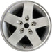 17" WRANGLER 07-08 17x7.5 silver Original OEM Wheel Rim - Front View