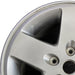17" WRANGLER 07-08 17x7.5 silver Original OEM Wheel Rim - Angle View