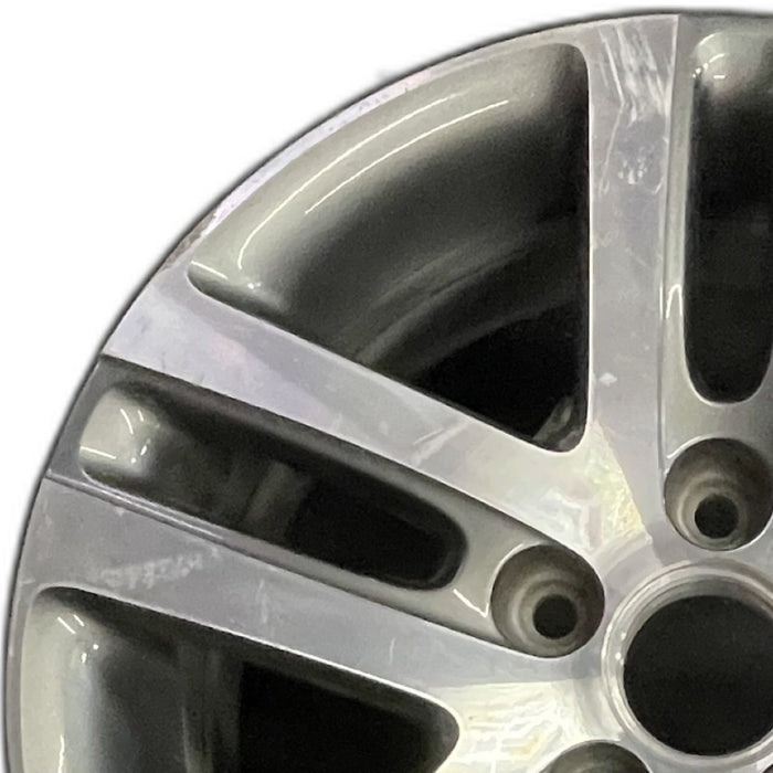 16" JETTA 05-10 VIN K 8th digit 5x112mm 16x6.5 alloy 5 double spoke silver Original OEM Wheel Rim