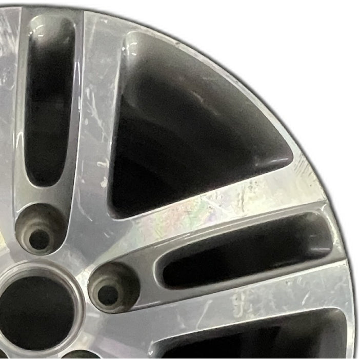 16" JETTA 05-10 VIN K 8th digit 5x112mm 16x6.5 alloy 5 double spoke silver Original OEM Wheel Rim