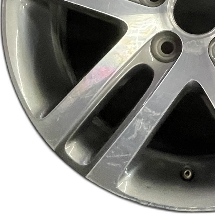 16" JETTA 05-10 VIN K 8th digit 5x112mm 16x6.5 alloy 5 double spoke silver Original OEM Wheel Rim