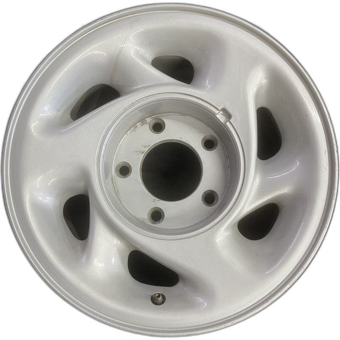 15" DODGE 150 VAN 94 15x7, aluminum Original OEM Wheel Rim - Front View